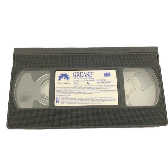 GREASE 20th Anniversary VHS Tape 1978 - Picture 3 of 5